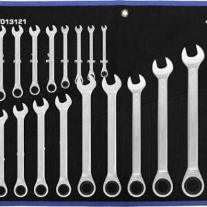 BT013121 Juego de llaves de boca cerrada con carraca 21 piezas 6 Brilliant precio venta información promoción