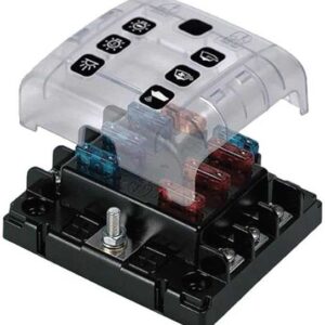 Bep Marine ATC-6W Caja 6 Fusibles Y Terminales Tornillo Náutica