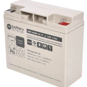 SBY-AGM-12-17 Batería sellada de plomo-ácido (SLA) de 12 V y 17 Ah Battery Direct comprar precio venta información promoción Machala colombia venezuela chile argentina ecuador paraguay uruguay brasilcomprar precio venta información promoción