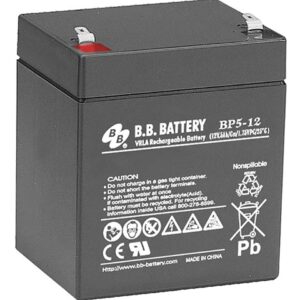 BP 5-12 B.B Battery Acum plomo-ácido 12V 5Ah AGM