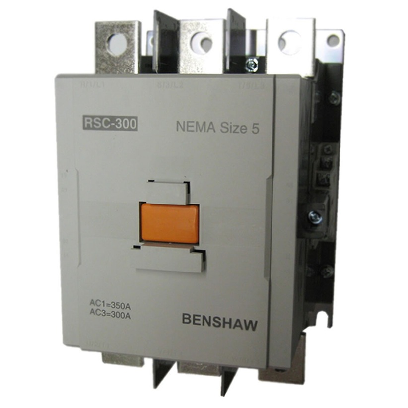 Contactor Benshaw RSC-300-U120 de 3 polos y 300 amperios AC-3