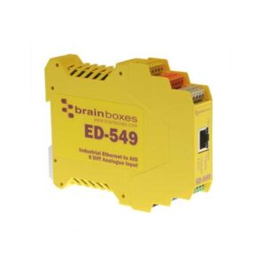 ED-549 Convertidor Ethernet a 8 entradas analógicas Brainboxes