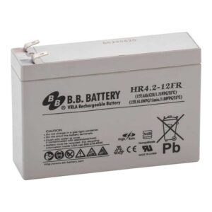 HR4.2-12FR B.B. Battery Batería recargable de 12V 4.5Ah