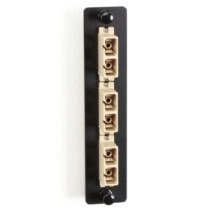 Panel adaptador de fibra multimodo de baja densidad JPM451B Black Box