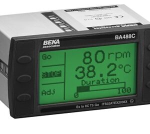 Pantalla de datos serie BA488C Beka
