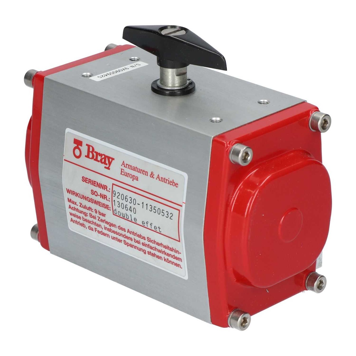 Actuador neumático de doble efecto 920630-11350532 Bray Controls