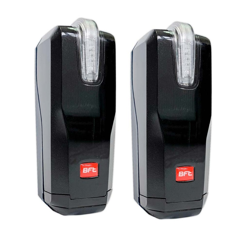 Par de Fotocélulas Universales BFT THEA A15 O.PF UNI con Luz Intermitente