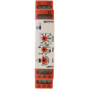 Relé temporizador Multifunción Carril DIN Broyce LMMT 12-230V AC DC