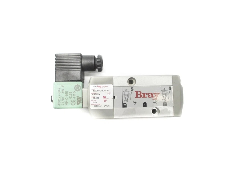 Válvula Solenoide 24 CC 30-150 PSI 630250-21524536 Bray Controls