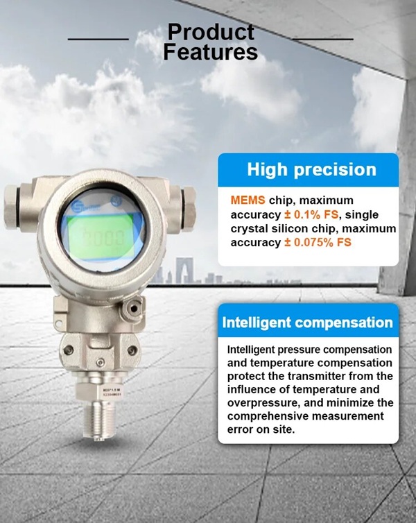Transmisor de presión inteligente 4-20mA PMD3051 - Imagen 2