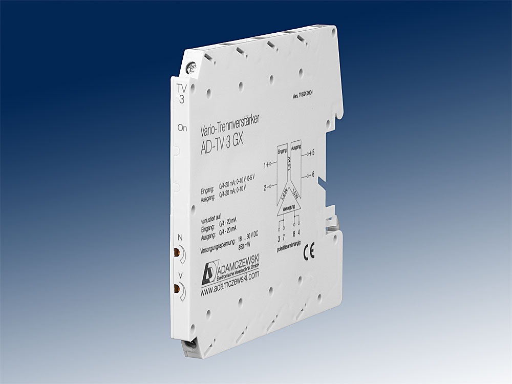 Amplificador de Aislamiento VARIO AD-TV 3 GX 6.2mm Carril DIN
