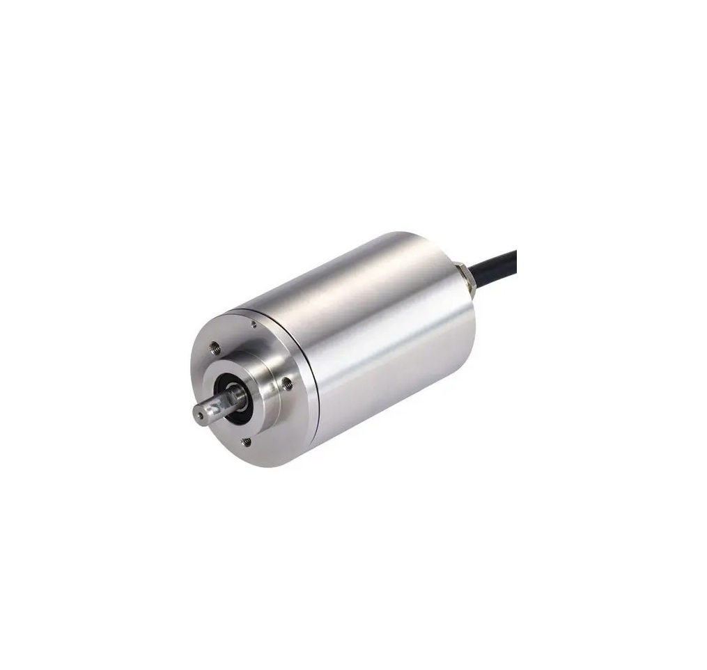Codificador absoluto AX71 Acero Inox. Vol. 30V, Brida K.42 sujeción, IP64, Eje 10mm, SSI Gray, Conex. cable axial, ATEX