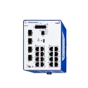 Conmutador Gigabit gestionado de 20 puertos con 16 puertos GTX + 4GE SFP, TSN, BRS40-16TX/4SFP