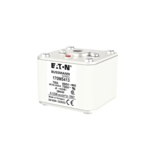 Fusible de alta velocidad 700A CA 690V tamaño 2.61x77x51mm aR IEC UL indicador único 170M5413
