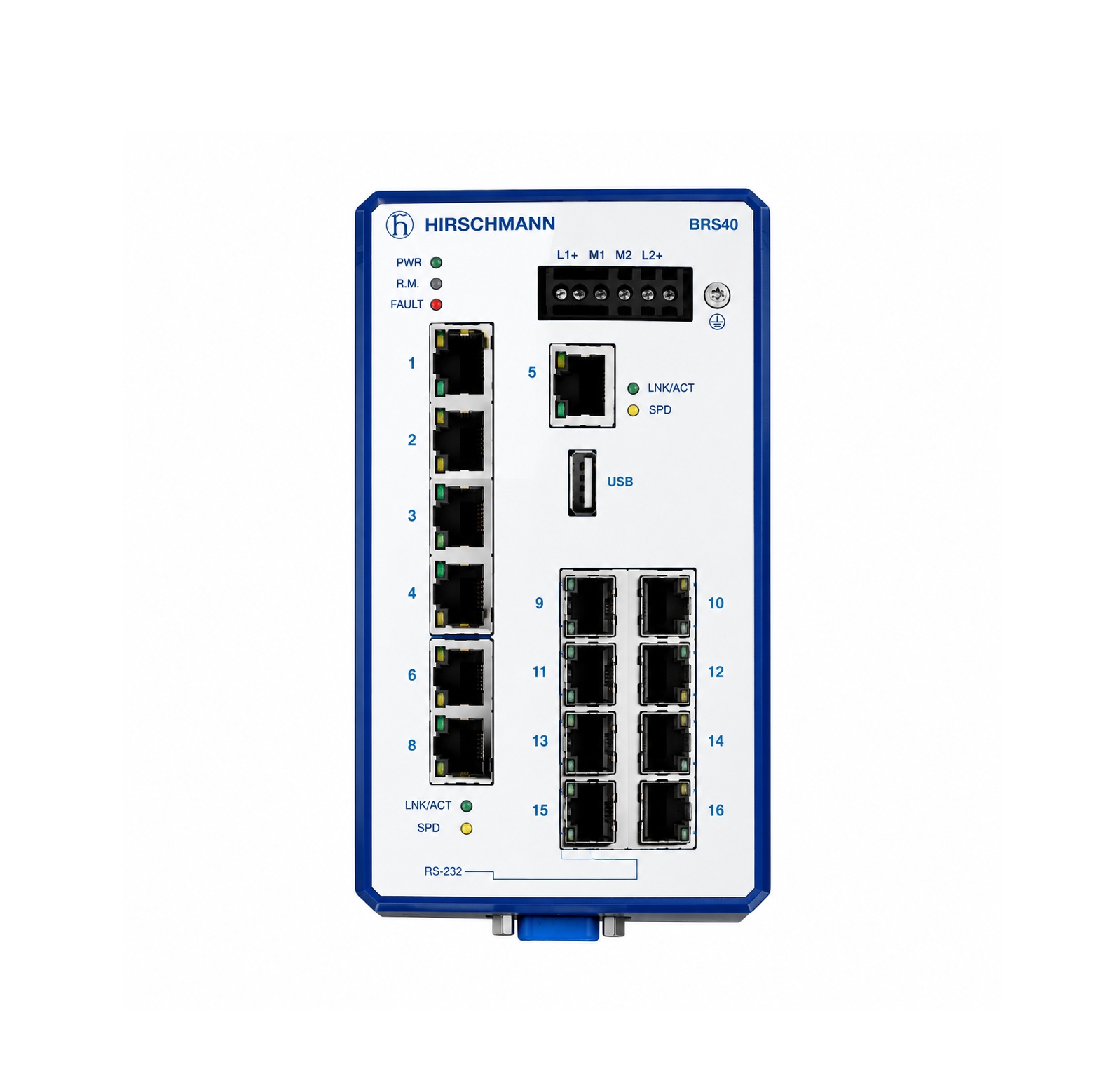 Interruptor de Ethernet administrados BRS40-8TX/4SFP