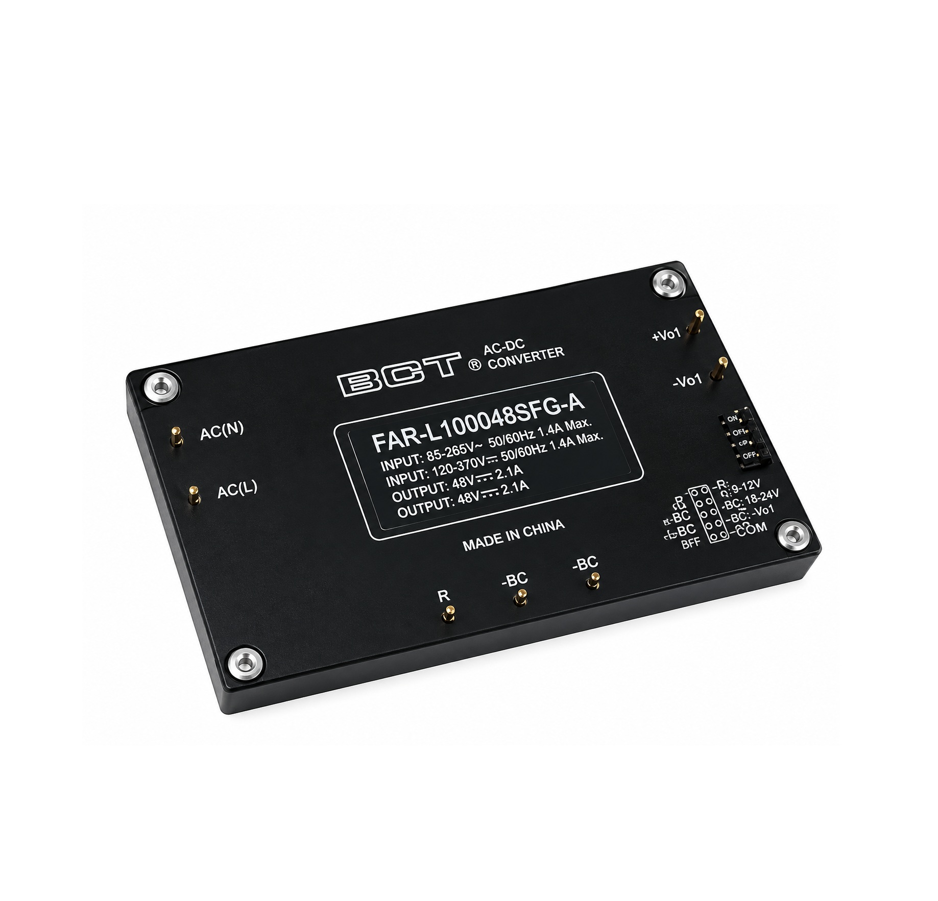Módulo de aislamiento CC CC Full Brick12V 600W 200~400 kHz EN62368