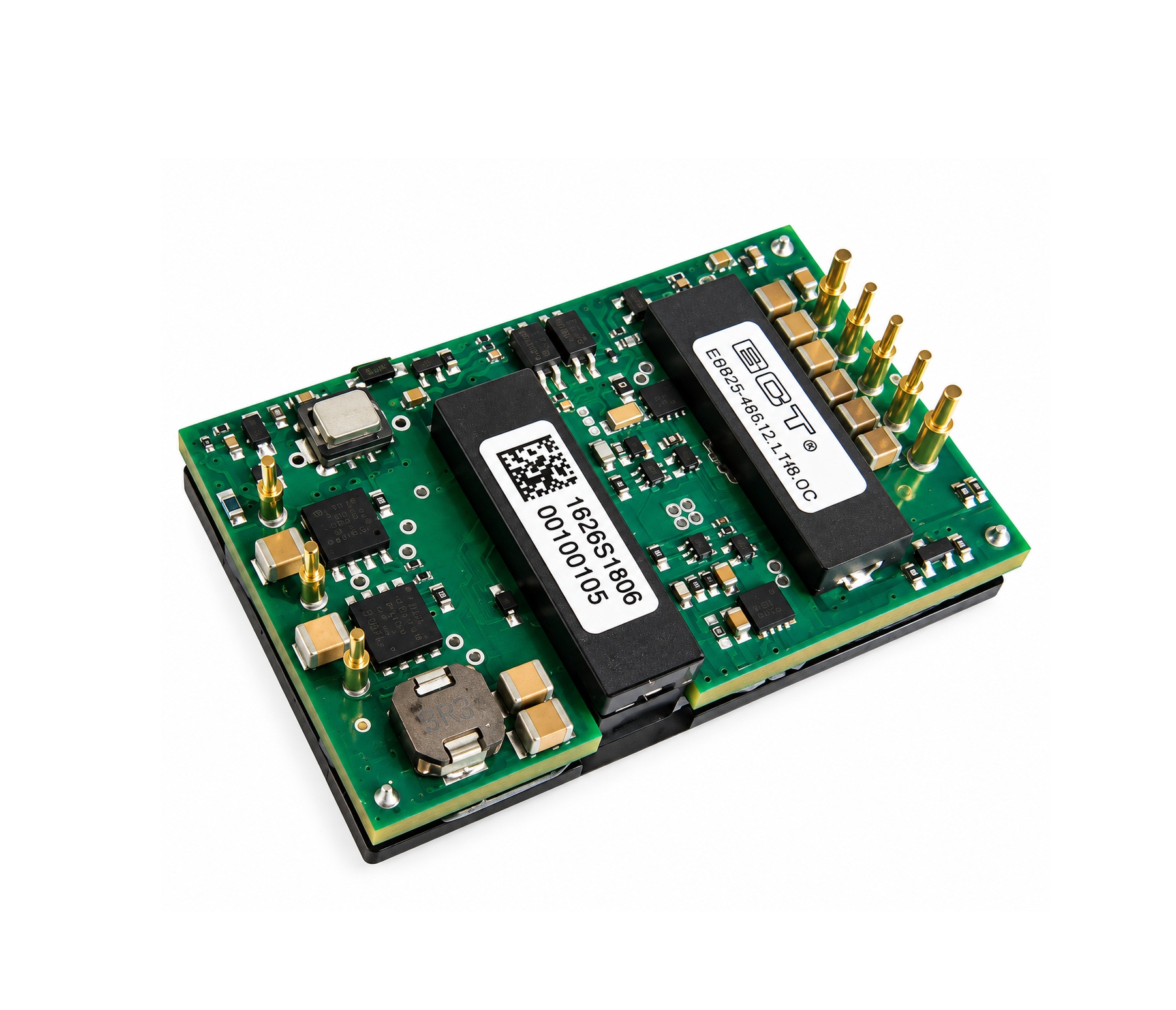 Módulo de aislamiento CC/CC Quarter Brick 48V, 800W, 200~400 kHz, EN62368