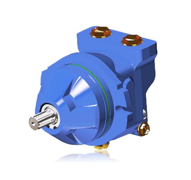Motor Hidráulico de 2 desplazamientos MSI2C45 y MSIC249, Max. 49 cc/rev. Temp. -25 a 115 °C, ISO3019-2