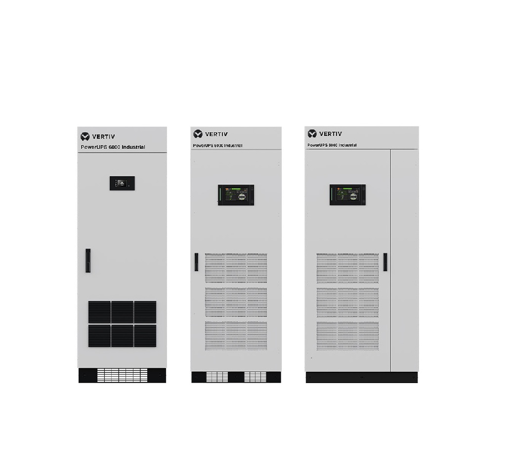 UPS Trifásico Industrial Vertiv™ PowerUPS 6000, 6 a 200 kVA (400V) IP42, EN 50121
